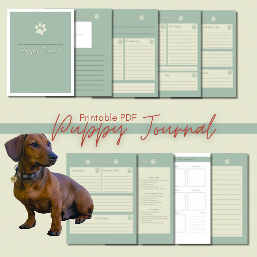 The Royal Puppy Journal Starter Pack